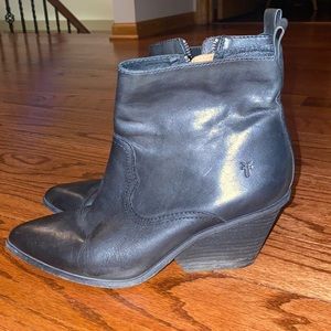 Black Frye heeled booties